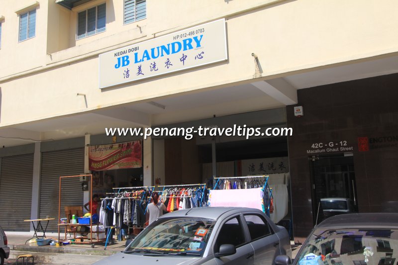 JB Laundry, Macallum Street Ghaut