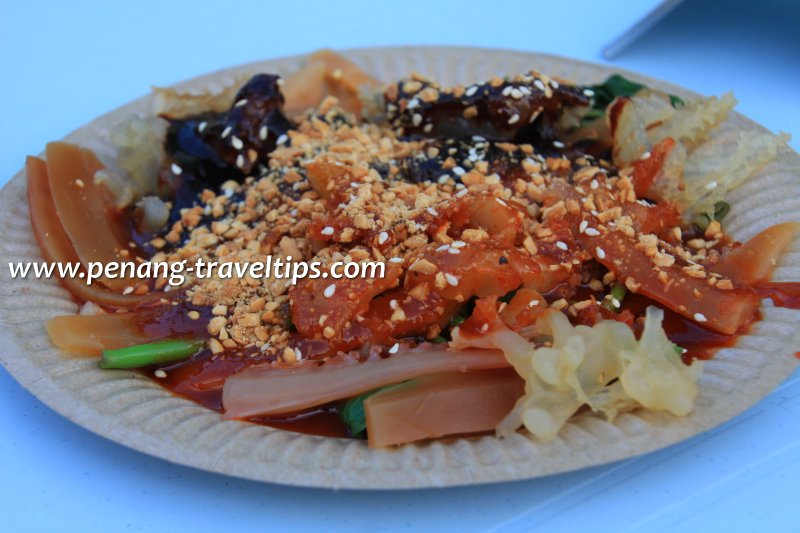 Jiu hu eng chye at New Lane Hawker Centre