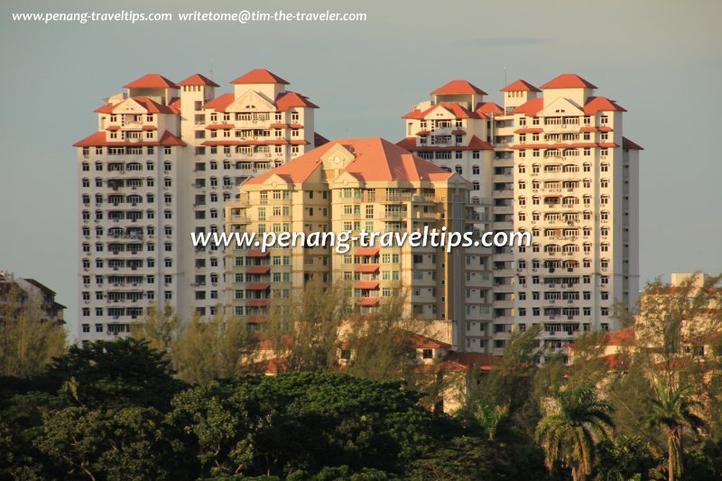 Taman Jubilee Apartment with Ixora Heights Apartment in front