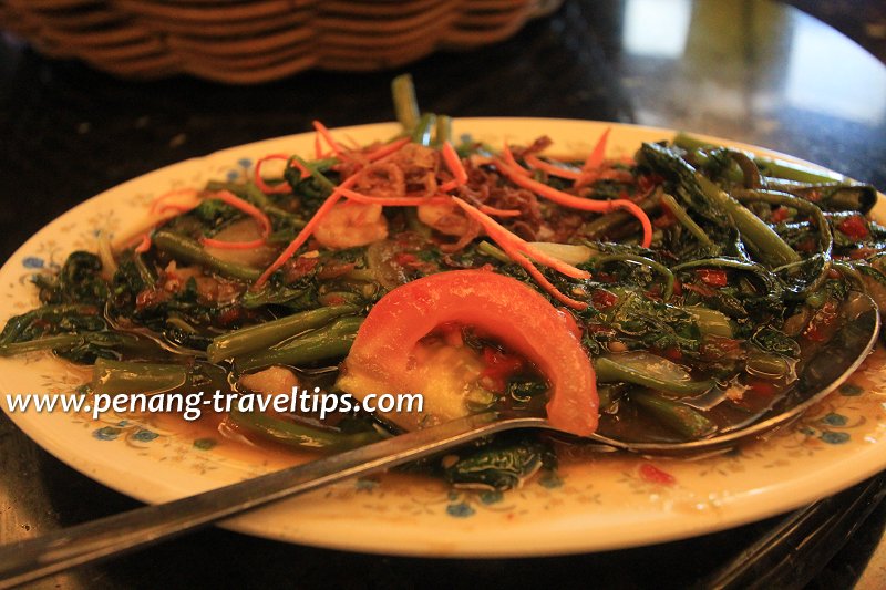 Kangkong belacan, Restoran Pen Mutiara