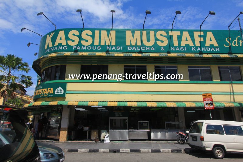 Restoran Kassim Mustafa, Chulia Street