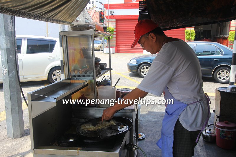 Kedai Kopi Lam Ah fried oyster stall