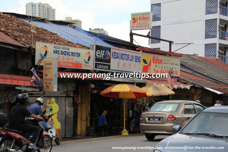 Kedai Motor Lay Seng, Pulau Tikus