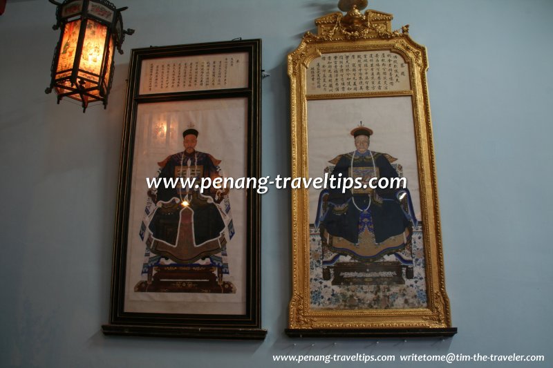 Portraits of Kee Lai Huat and Kee Choe Imm