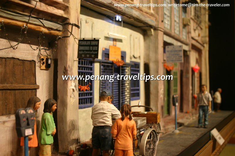 Street view of the shophouses along King Street