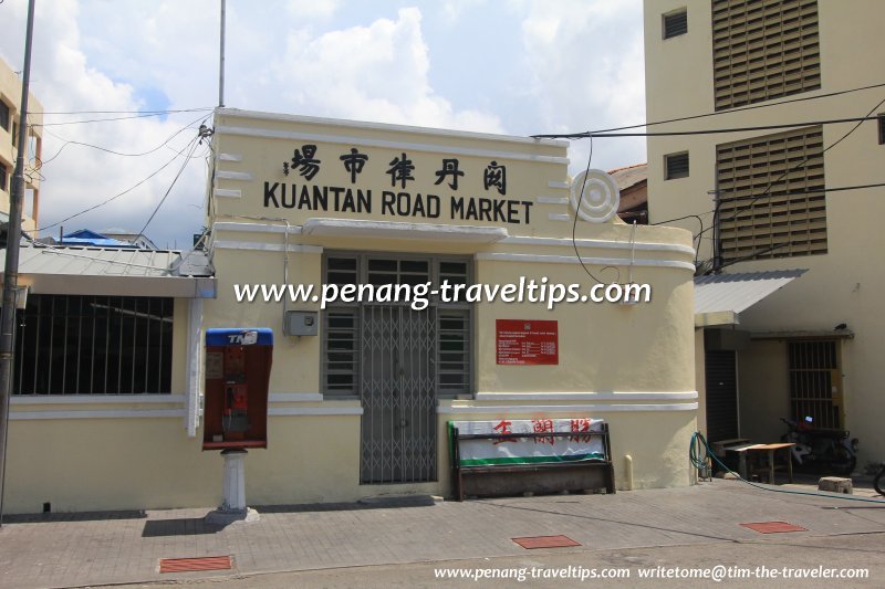 Kuantan Road Market, after restoration