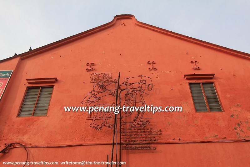 Limousine Sculpture, Carnarvon Lane, George Town, Penang