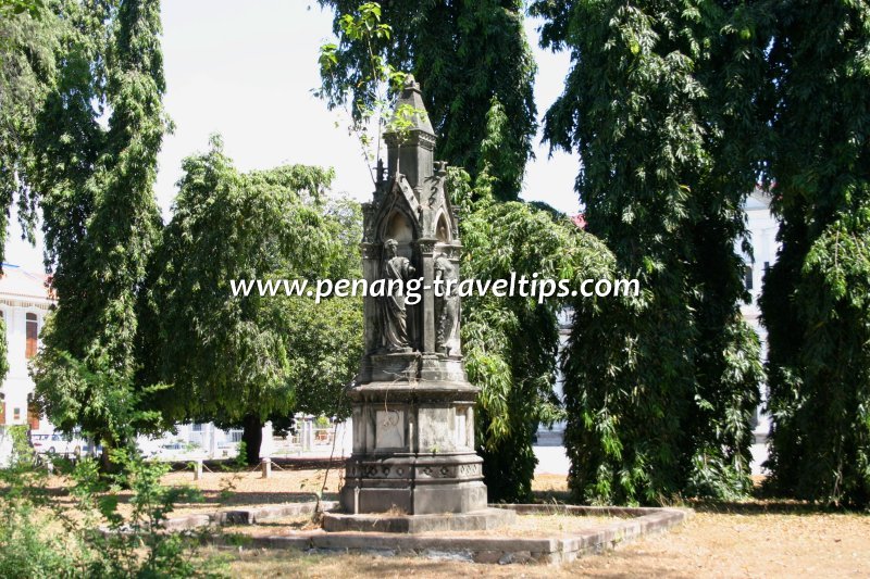 The Logan Memorial at its old site