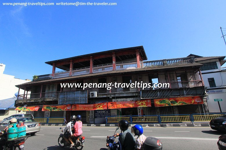 Loke Thye Kee in 2011, before restoration commenced