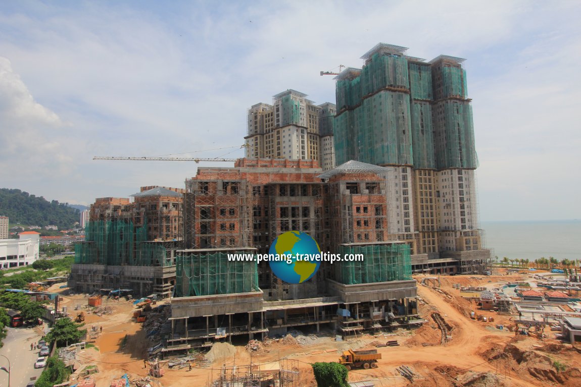 Quayside Seafront Resort Condominium taking shape