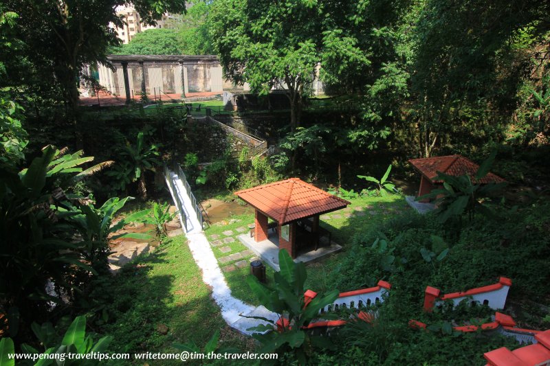 Relau Villa, as viewed from the Shrine of the Jade Emperor