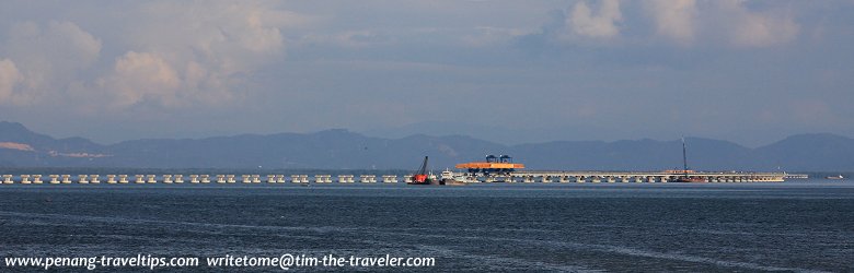 Second Penang Bridge 2012 Work in Progress