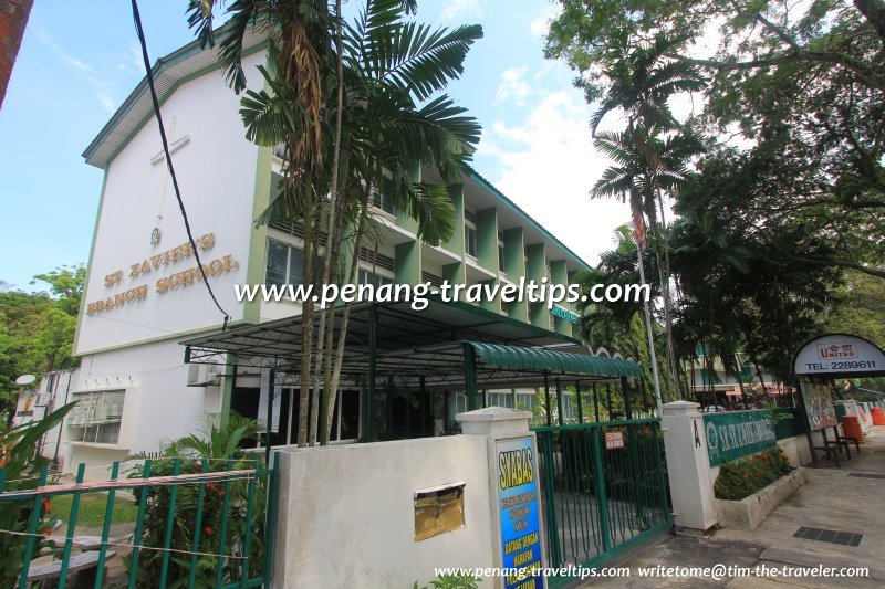 Sekolah Kebangsaan St Xavier Cawangan, Jalan Brother James