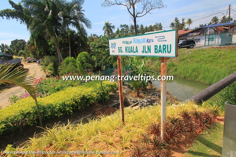 Sg. Kuala Jln Baru sign