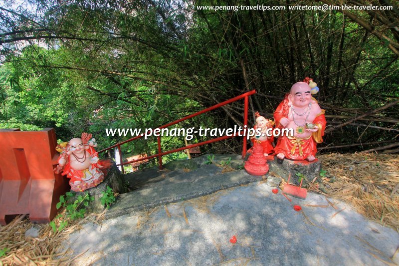 Steps to the Shrine of the Jade Emperor, from Jalan Paya Terubong