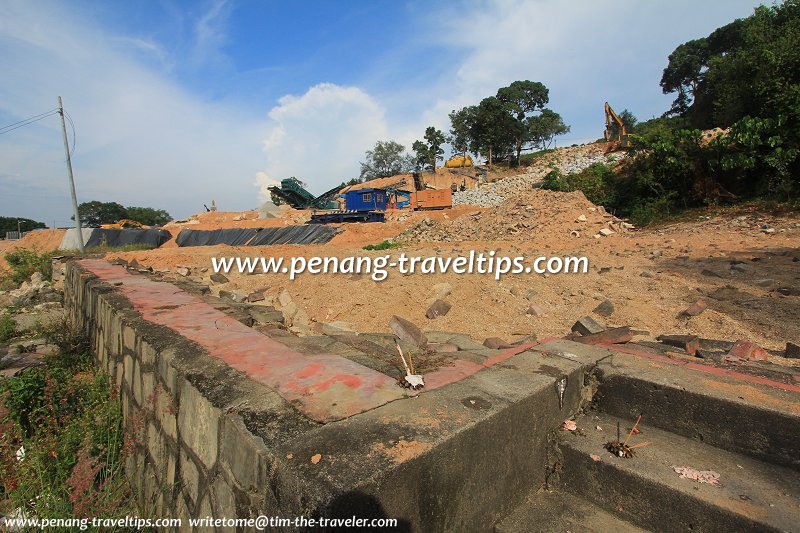 Site where the Chor Soo Kong Temple was