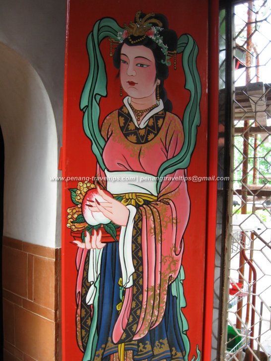 Snake Temple Door God