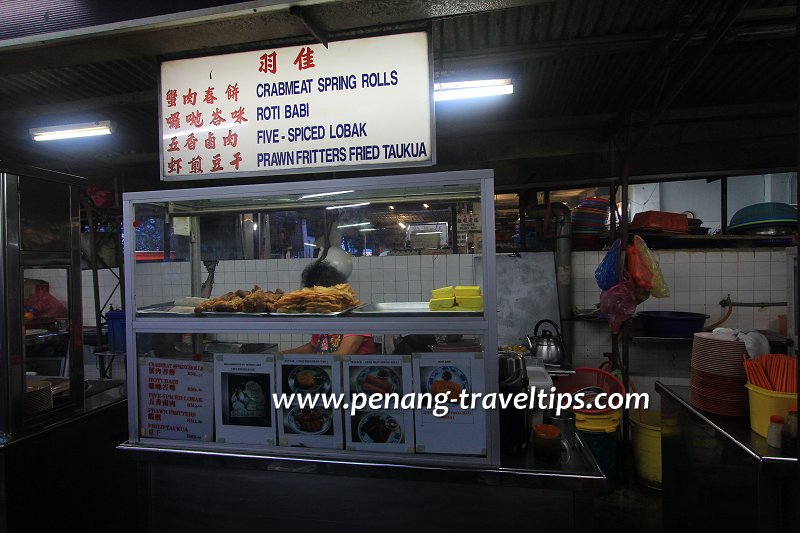 Song River roti babi stall