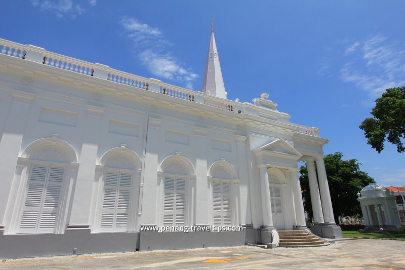 Side façade of St George's Church