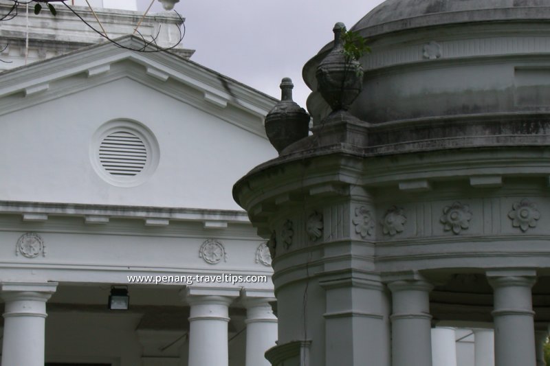 Francis Light Memorial and the St George's Church