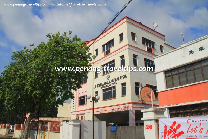 St John Ambulance of Malaysia, Grove Road, Penang