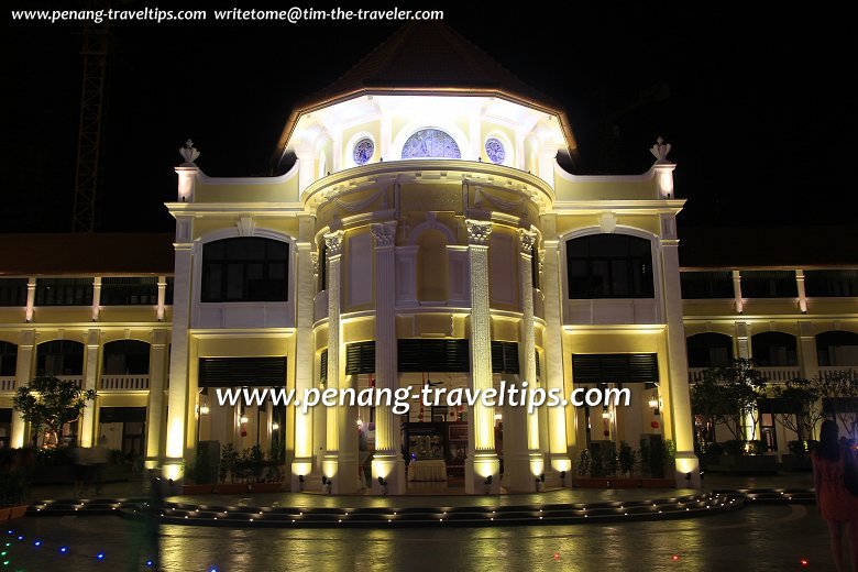 St Joseph's Novitiate, Gurney Paragon, at night