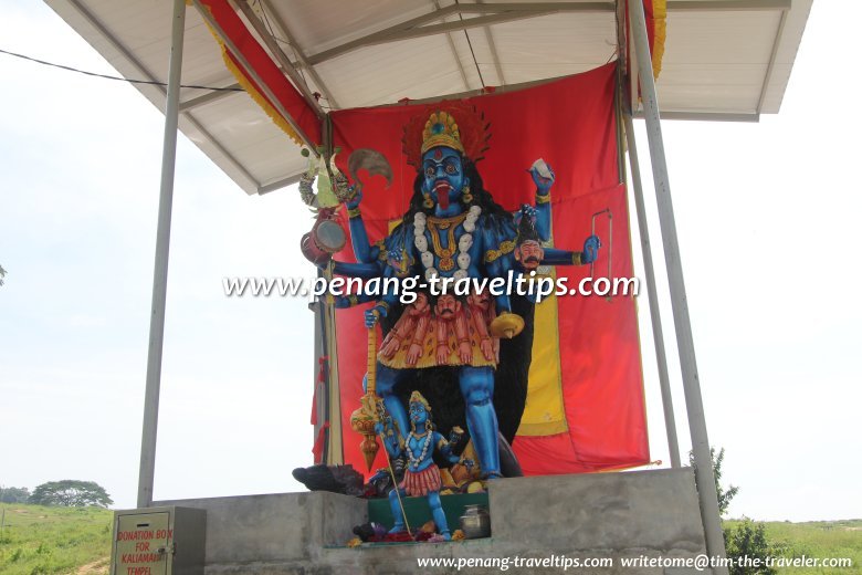 Statue of the Hindu goddess Kali