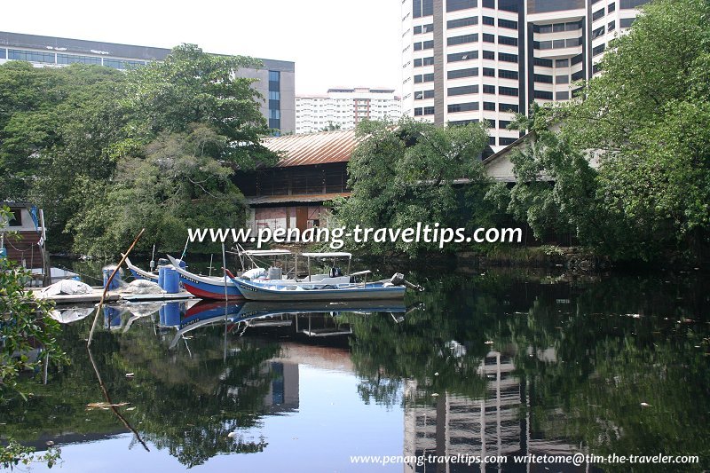 Sungai Pinang, before the rehabilitation began