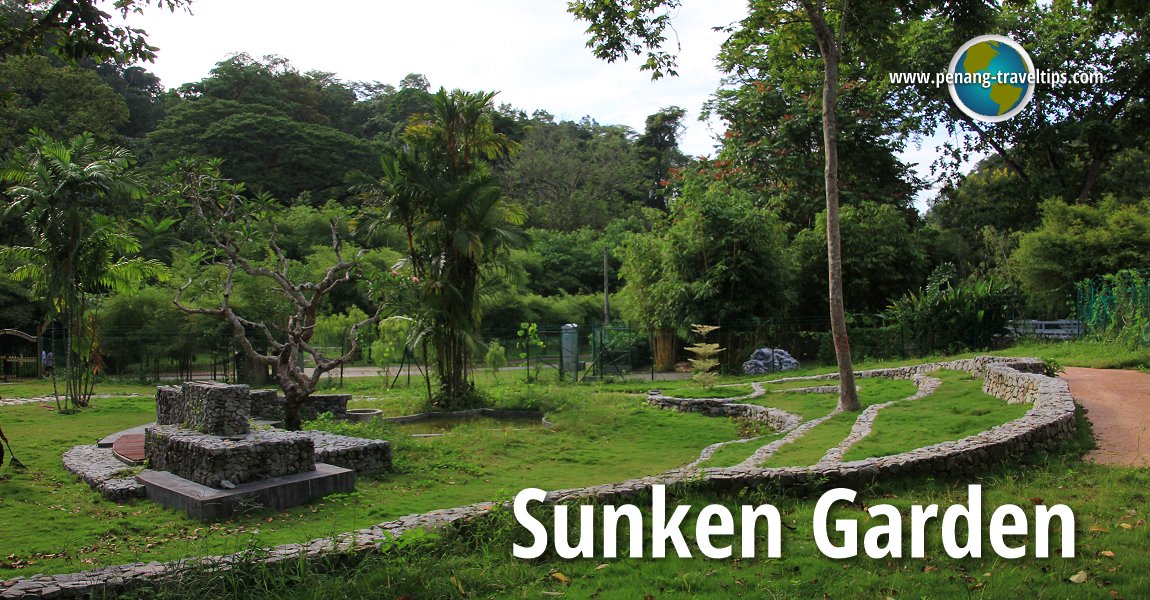 Sunken Garden, Penang Botanic Gardens