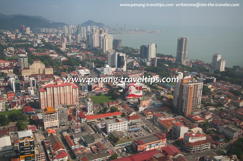 View from Komtar Tower