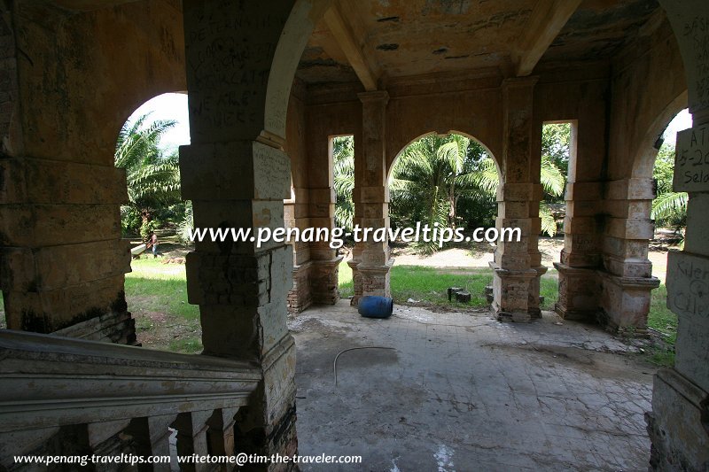 View from the staircase of the 99-Door Mansion