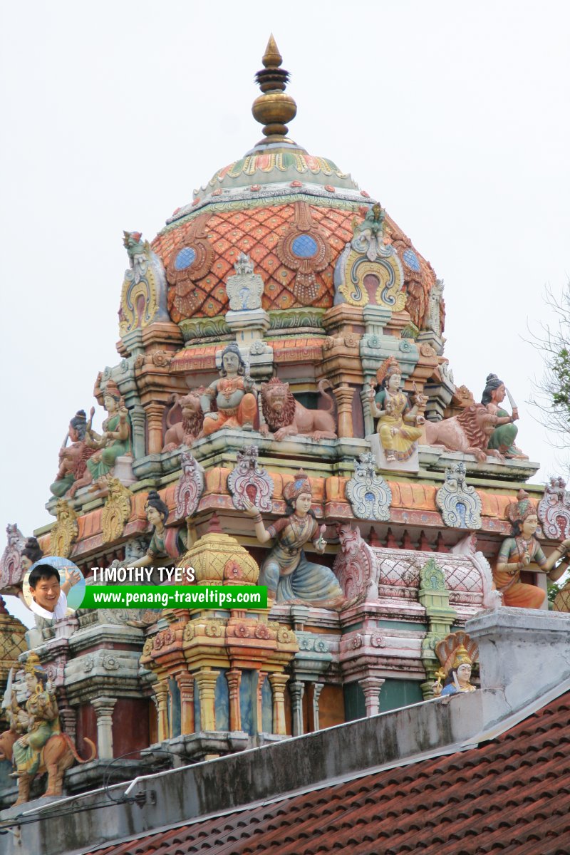 Gopuram of VTM Chettiar Temple